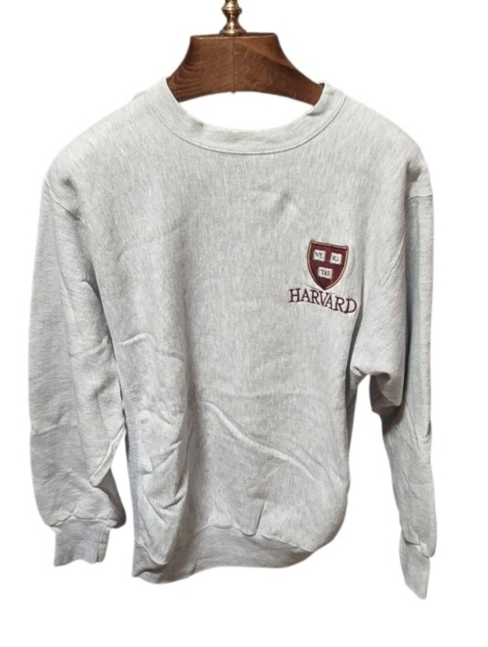 Vintage Rugged Sweats Embroidered Harvard Crewneck Sweatshirt Size XL